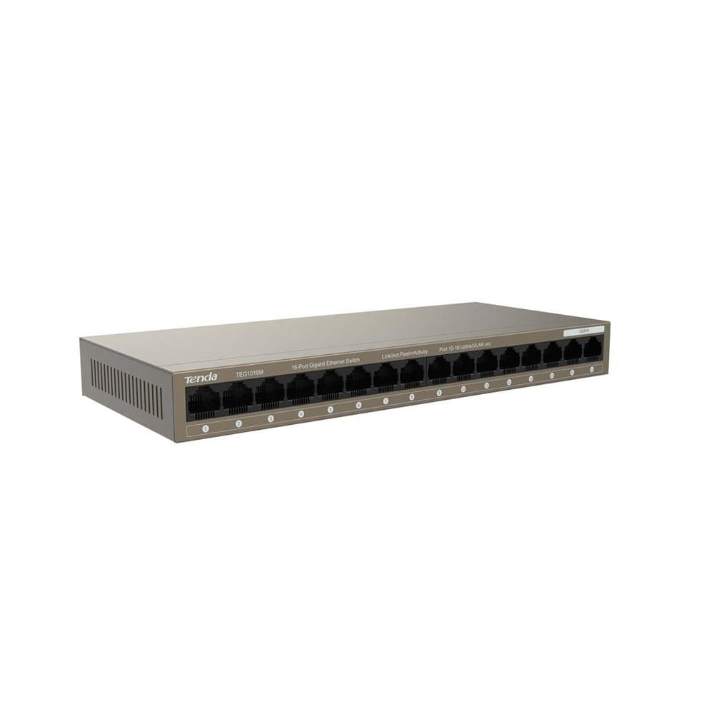 TENDA TEG1016M GIGABIT 16 PORT SWITCH